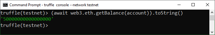 getBalance